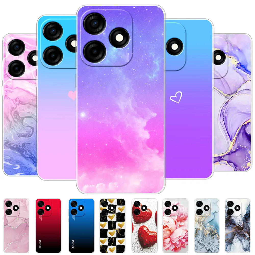 Per Tecno Spark 10 Custodia 4G Per Tecno Spark 10C Copertura Paraurti Custodia Morbida In Silicone Trasparente Coque Per Tecno Spark 10 Pro Fundas