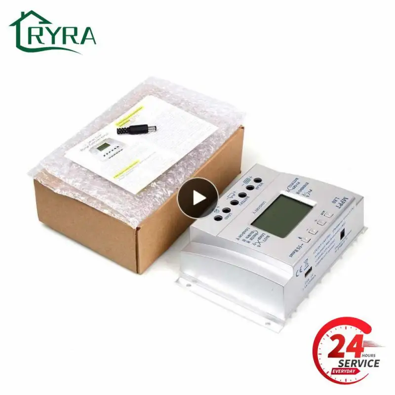 

Solar Charger Controller 10A 20A 30A 40A 12V/24V Auto Battery Regulator Charger LCD Dual Timer Control T10A T20A T30A T40A