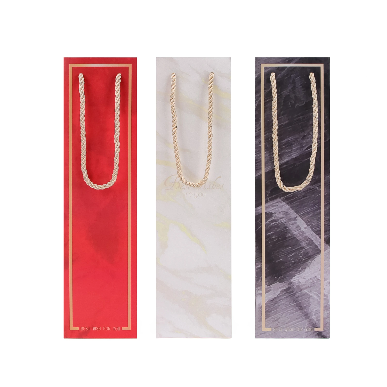 Wine bag champagne wine gift paper bag party wedding birthday gift bag