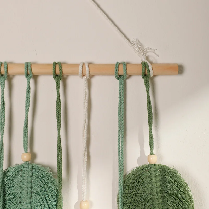 Leaf Macrame Tapestry 8