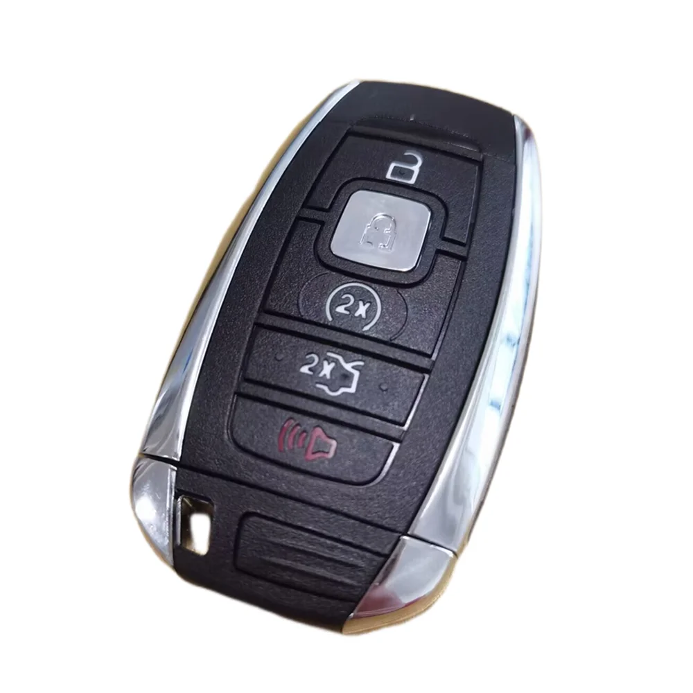 164-R8154 Smart Key Shell Casing 4/5 Buttons for Lincoln Continental MKC MKZ M3N-A2C94078000 Emergency Key Blade