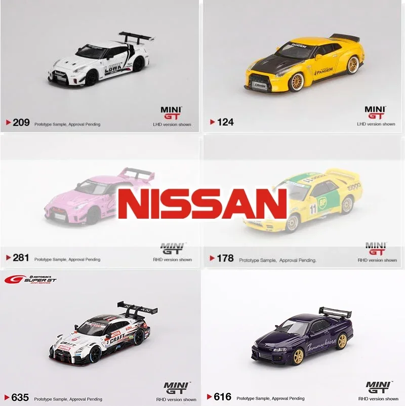 

Kaido House+MINIGT Nissan Skyline GT-R (R34) Kaido Works V1 KHMG048 Metal Alloy Diecast Car Model Boys Toy Gift Christmas