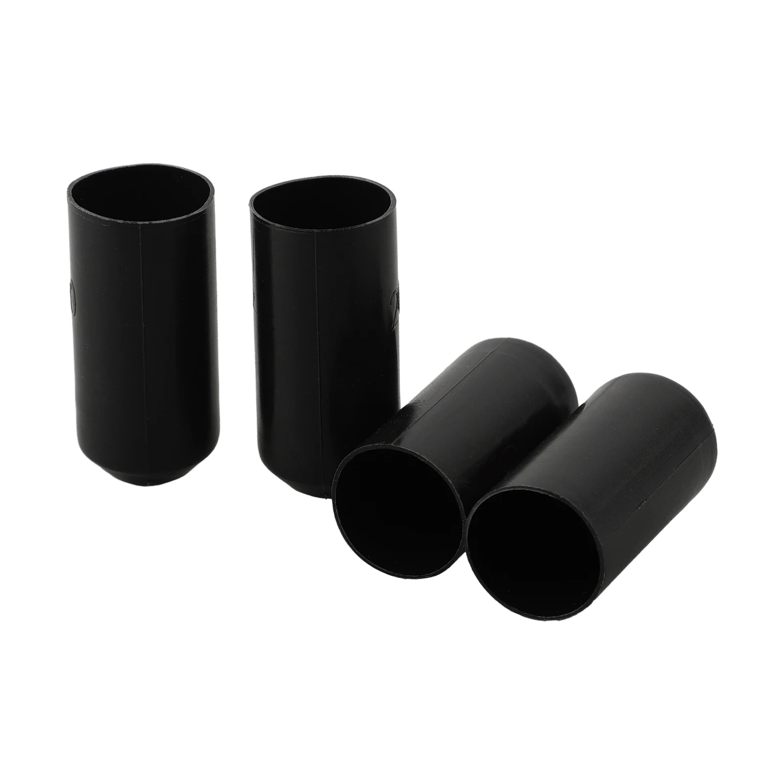 100개 따뜻한 열수축 엔드 캡 20x45mm 일관된 수축 성능과 밀봉 무결성을 위한 열가소성 폴리올레핀 튜브