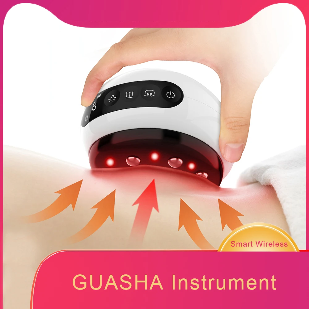 Chinese Cupping Therapy Electric Vacuum Suction Scraping Massager Tool Health Care Gua Sha Device Care Massager Scraping Machine 2