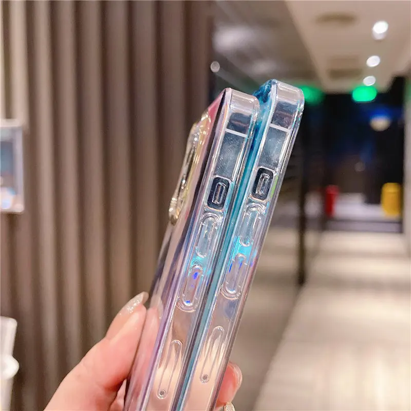 13 Glitter Dream Shell Crack Marble Phone Case For iPhone 15 12 11 Pro Max 14Plus 13pro Shockproof_voghion.com