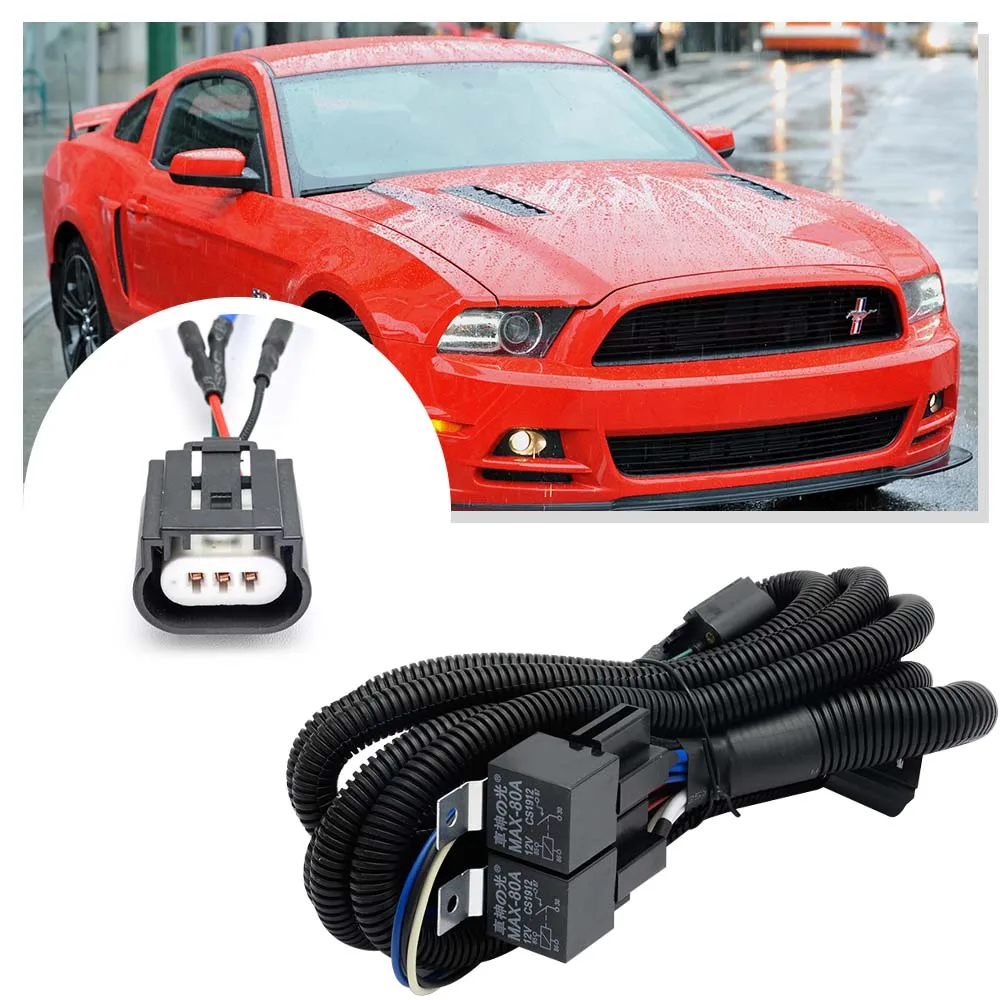 

Жгут проводов 14AWG H13 9008 для Ford Mustang 2005-2014