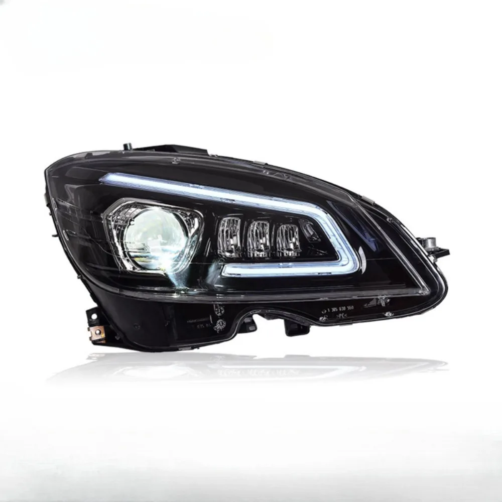 

Suitable for Mercedes Benz C-Class 07-11 W204 C180 C200 C260 Headlight Assembly Modification LED Daytime Running Lights