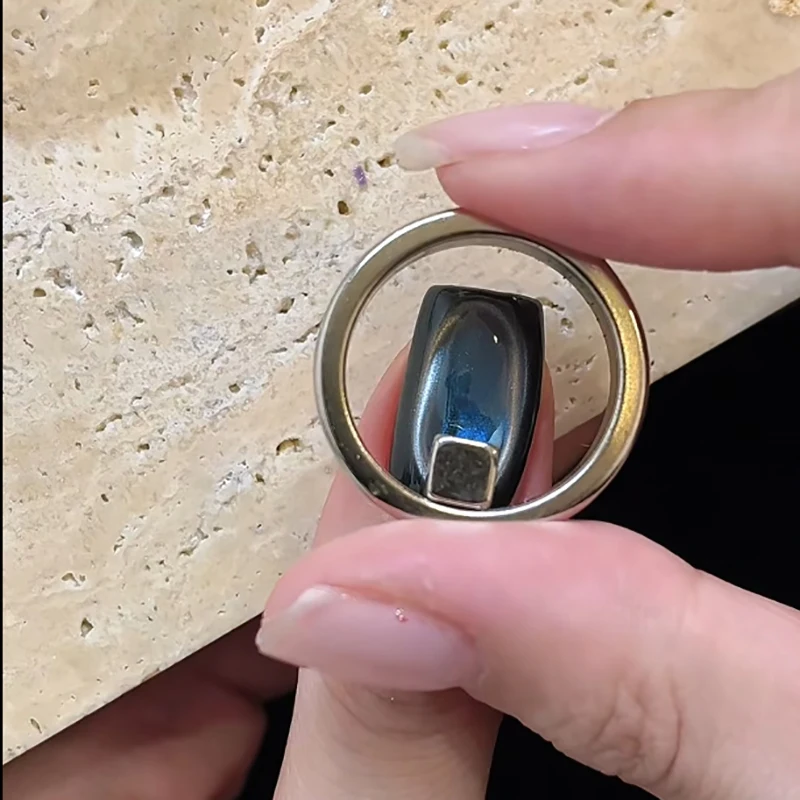 1초-2.5cm 블랙홀 원형 캣아이 네일 마그넷 스틱 초강력 캣아이 네일아트 마그넷 링 홀 캣아이 젤 마그네틱 도구