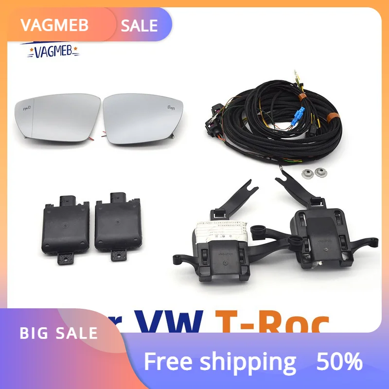 Originale 2Ga 907 455 2Ga 907 456 2Qd 907 686 A 2Qd 907 685A Per Vw T-Roc Troc Lane Change Assist Set Radar Punto Cieco