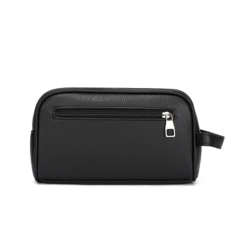 Men's Premium PU Leather Business Clutch Bag with Waist Strap