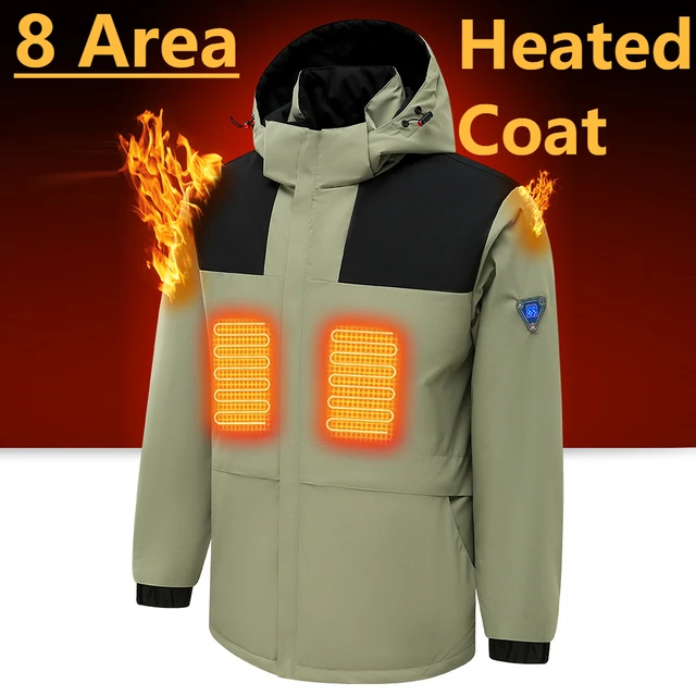 Veste chauffante électrique Usb intelligente pour enfants, manteau chauffant,  pour le ski en plein air, pour garçons - AliExpress