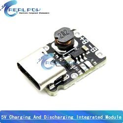 Universal USB Type - C Lithium Battery Charging and Boost Module with Integrated Protection (5V)