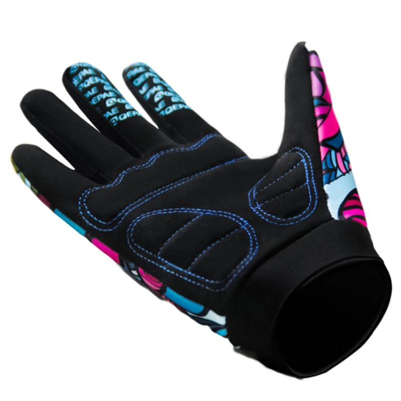 MTB Cycling Gloves Men Women Full Finger Bicycle Touch Screen Shockproof Motorcycle Mitten Winter Warm Bike Outdoor Sport Gloves 6