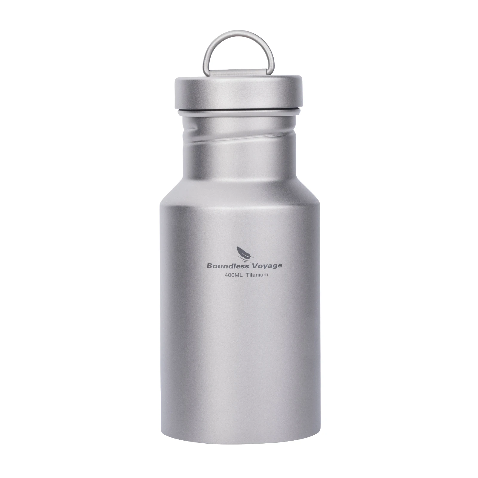 Premium Titanium Wide Mouth Water Bottle - Leak-Proof & Reusable