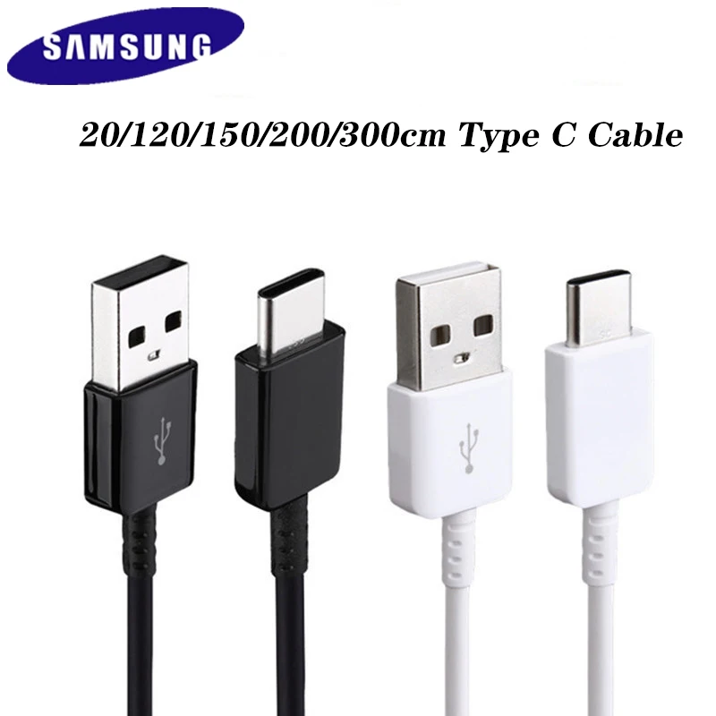 Samsung Fast Charge Cable Original USB Type C Data Line Quick Charging For Galaxy S10 S9 S8 Plus