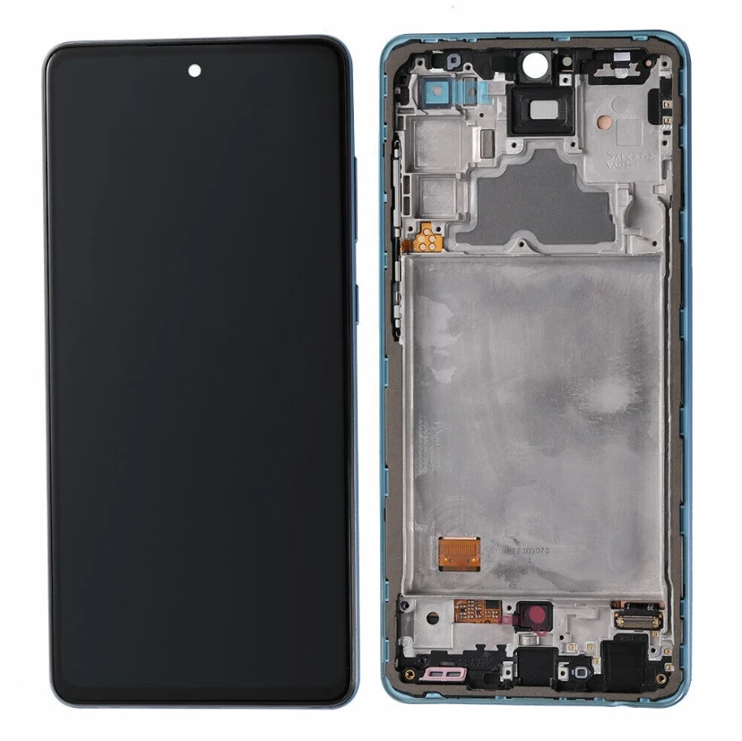 

For Samsung Galaxy A72 4G A725 SM-A725F LCD Display Touch Screen Digitizer Assembly + Frame