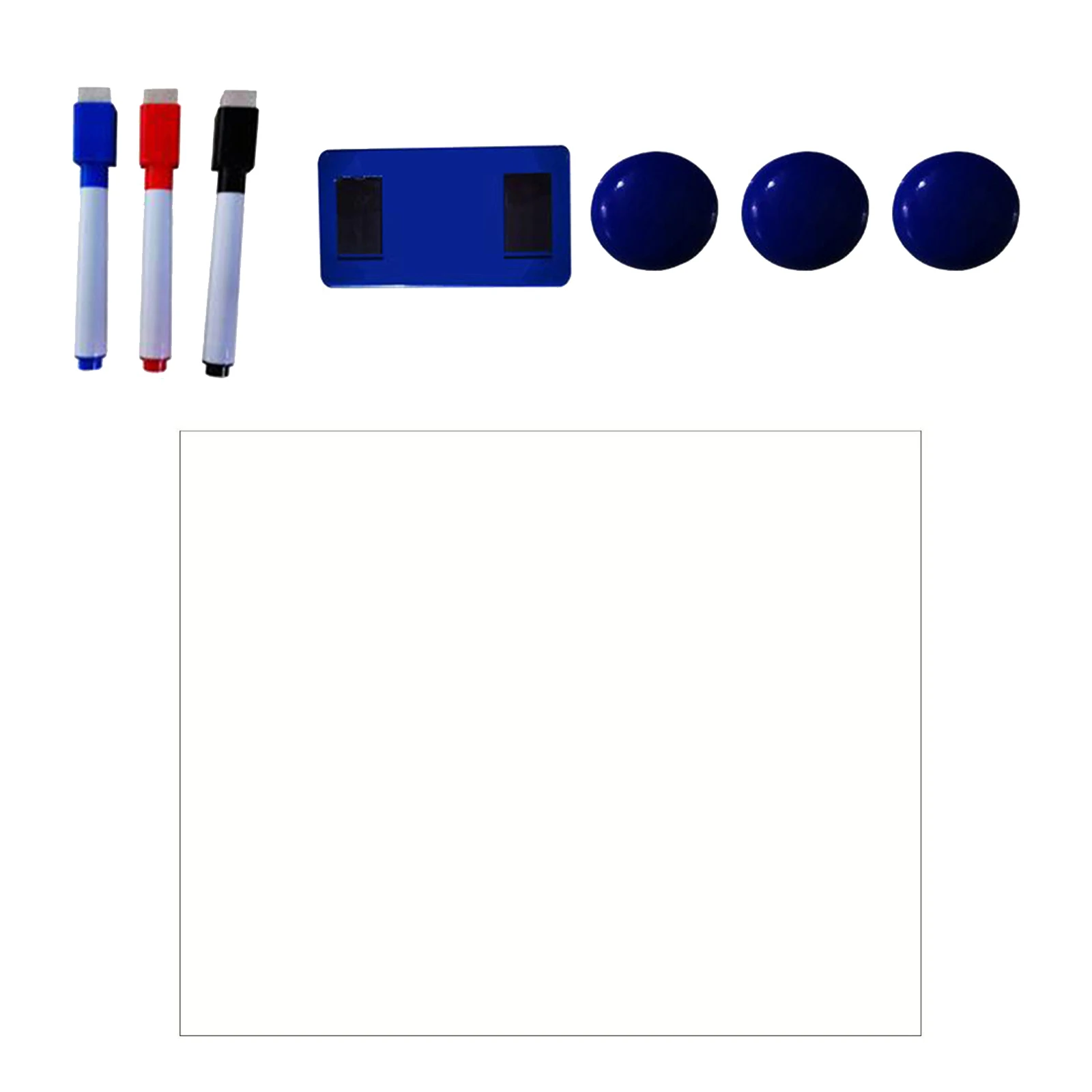 

Kitchen Dry Erased Refrigerator Whiteboard Set Monthly Planner Home Decor