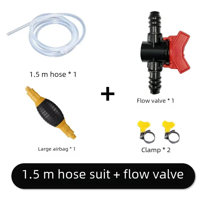 1.5 m hose suit + flow valve