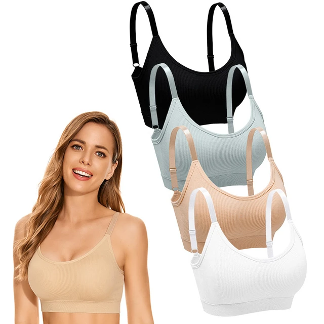 Seamless Sports Bras For Women Underwear Yoga Paded Top Push Up Bra Sexy  Intimates Bralette Soft Lingerie - Bras - AliExpress