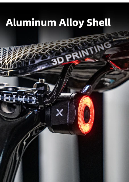 XOSS XR01 Luci Posteriori Per Bici - Intelligenti, Con Sensore Freni, Accensione Automatica, Impermeabile IPX6, Ricarica USB-C - Foto 7