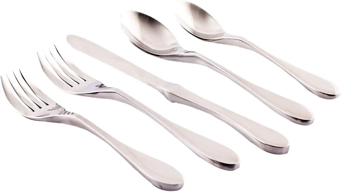 

New Gloss 20-Piece Flatware Set Free Shipping