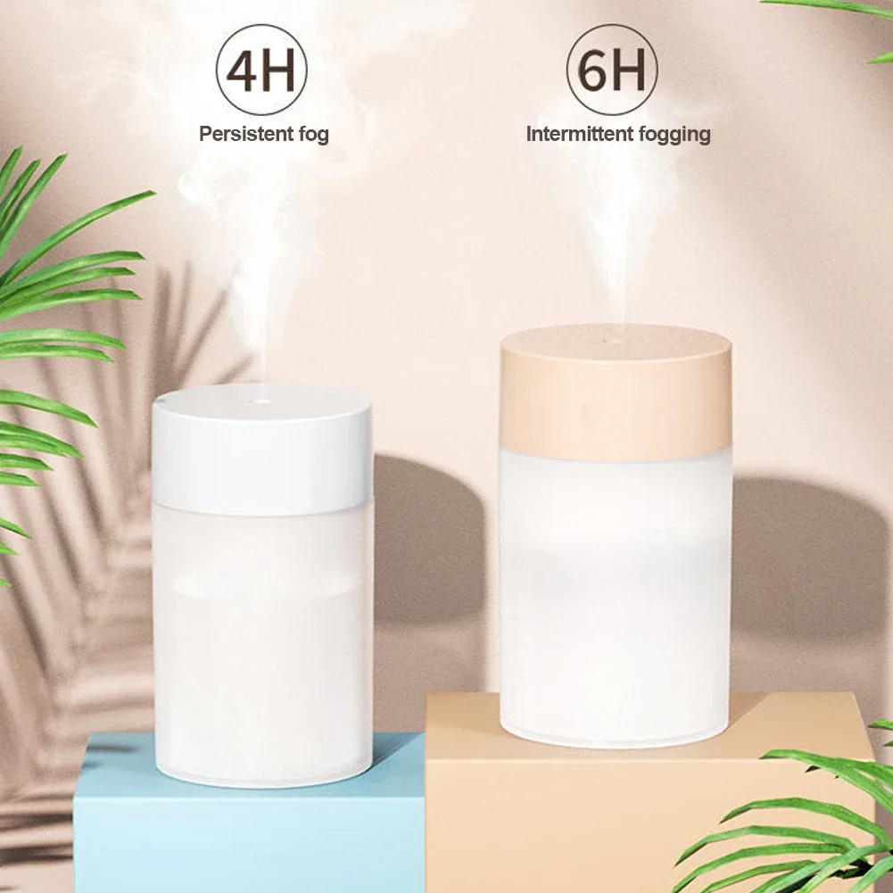 Description Picture 5 of item260ML Mini Humidifier USB Ultrasonic Air Humidifier LED Lamp Essential Oil Diffuser Car Purifier Aroma Anion Mist Maker Portable