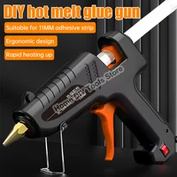 150W Hot Melt Glue Gun 11mm Glue Sticks Industrial Guns Heat Temperature Thermo Electric Repair Tool DIY Electrothermal Glue Gun 1