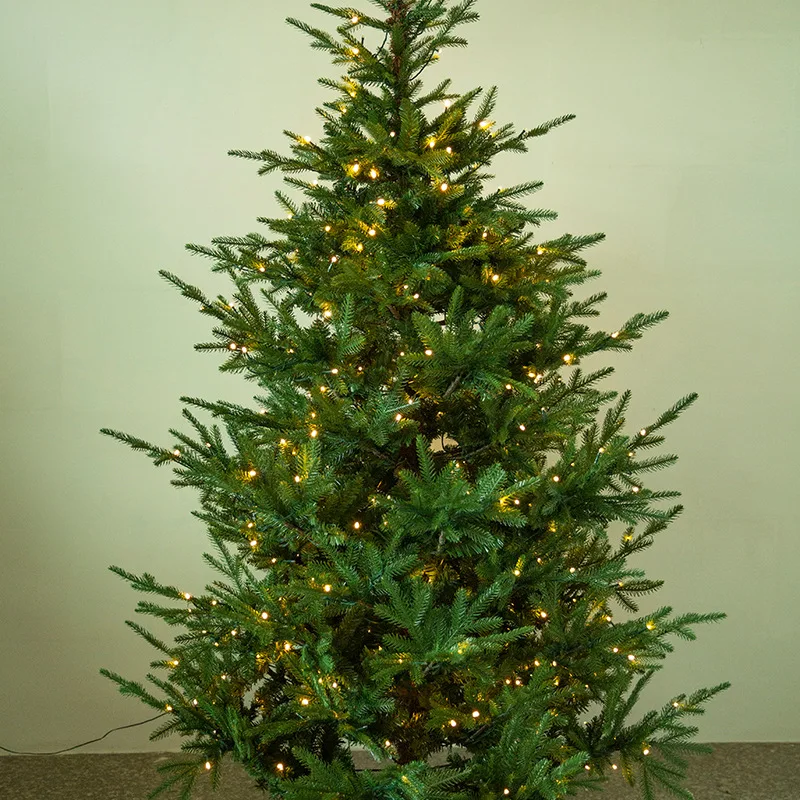 240cm PE home luxury decoration Christmas tree encryption luminous decorations ornaments |