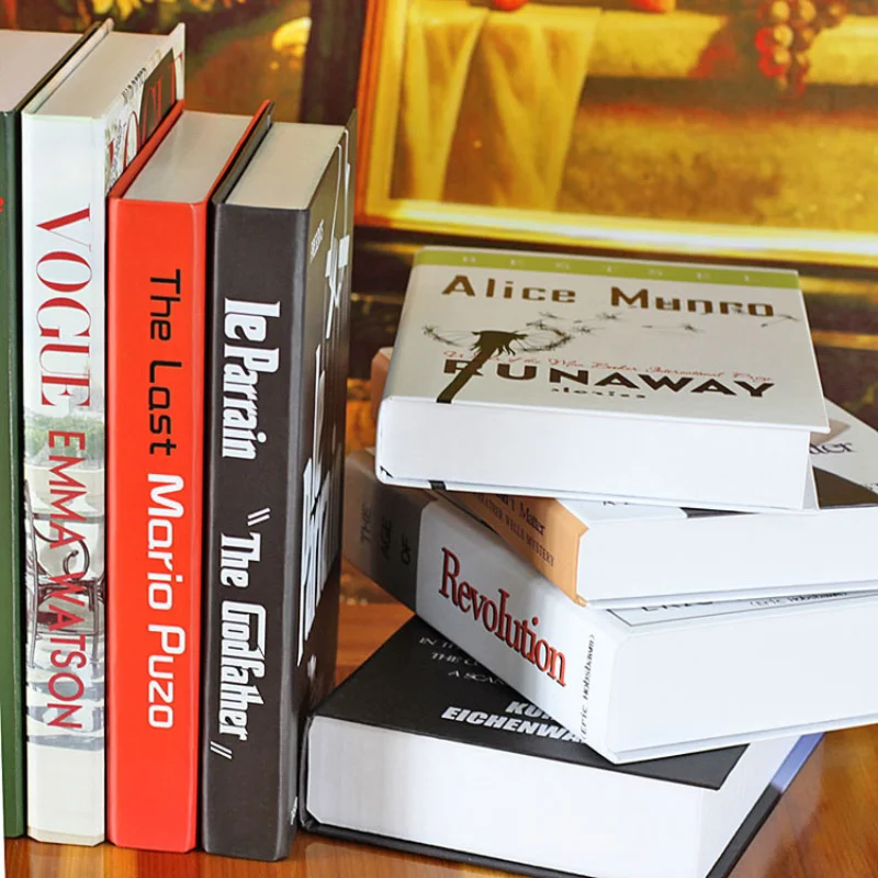 

3 шт./партия, поддельные книги для украшения гостиной