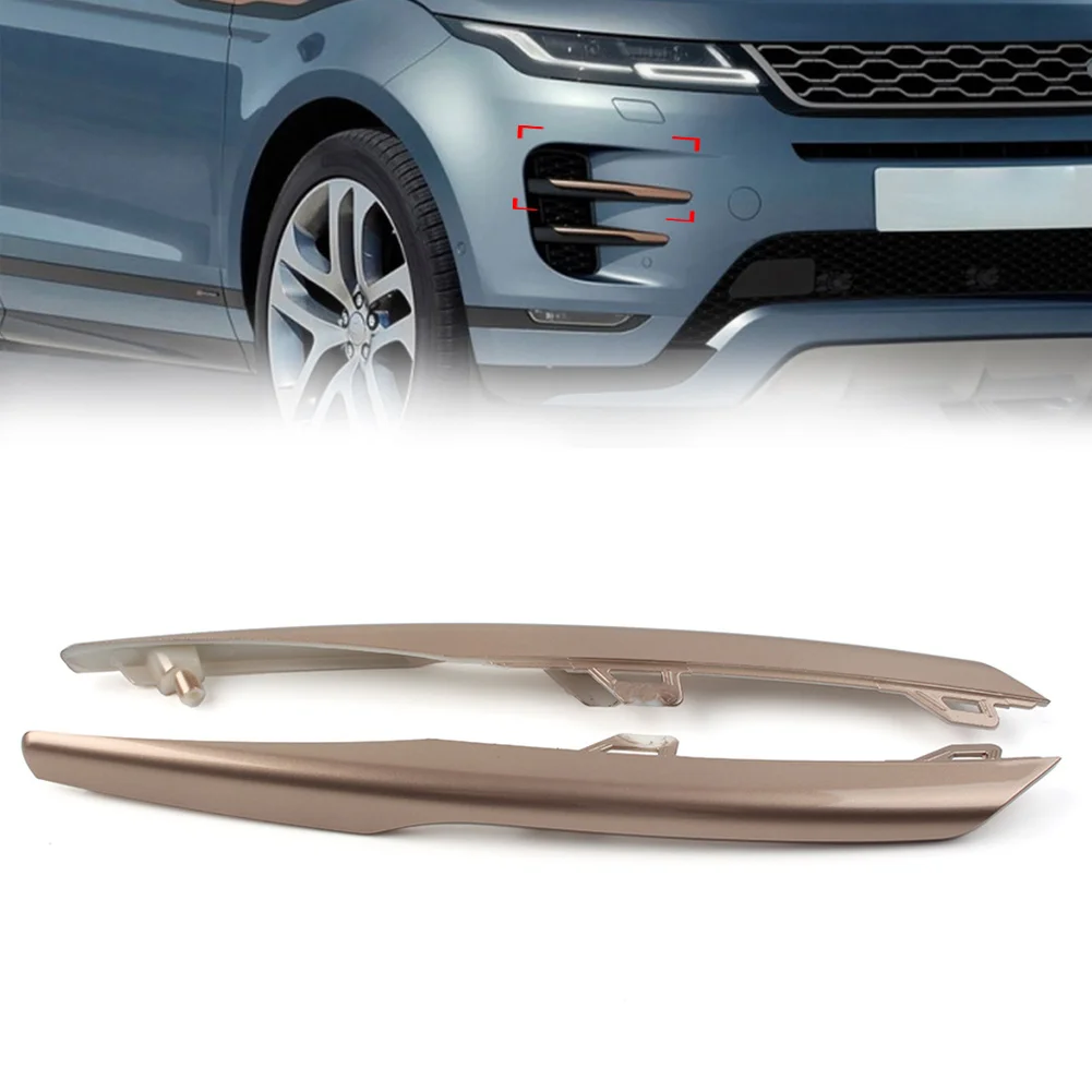 

For Land Rover Range Rover Evoque 2020-2022 Car Upper Front Fog Light Lamp Strip Decoration Trim Left/Right 1Pcs