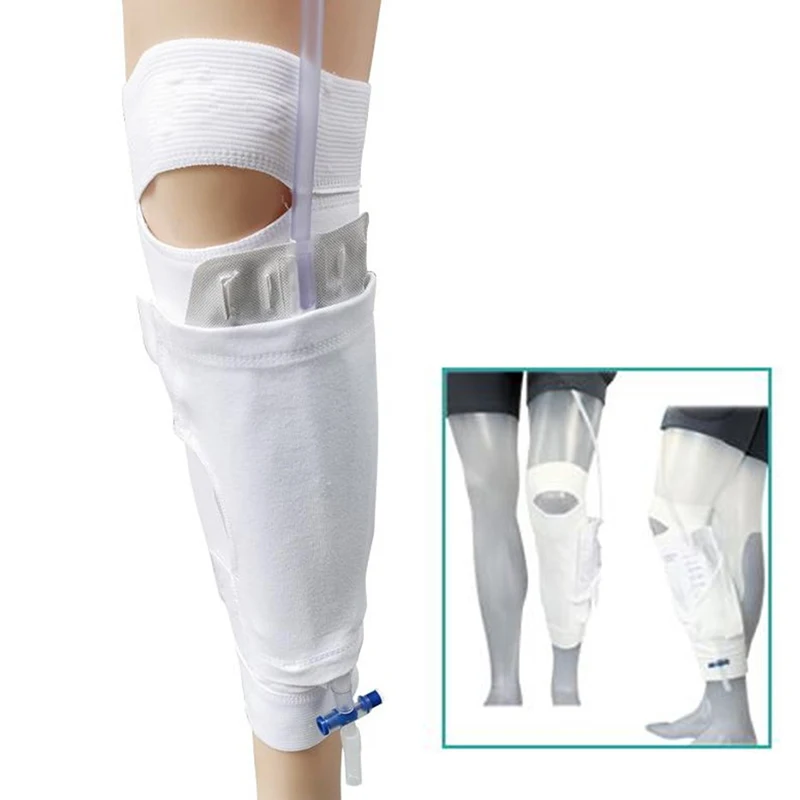 1Pc Universal Urine Bag Care Bracket Urine Collection Bag Drainage Belt Calf Leg Bracket Collection