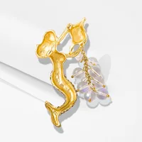 luxury mermaid brooch fashion women clothing accessories jewelry 4