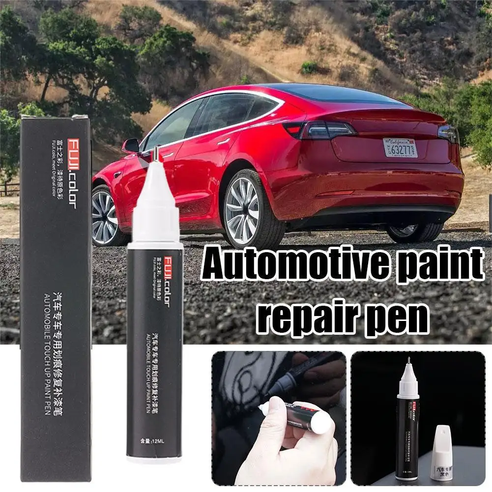 For Tesla X Y S Car Scratch Remover Paint Pen For Tesla Model S Paint Repair Wheel Paint for Tesla Y 2023 Accessories