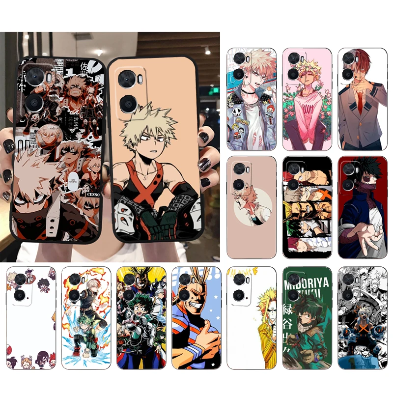 

Anime My Hero Academia Phone Case for OPPO A96 A91 A54 A74 A94 A53S A15 A16 A17 Reno 2 2Z Reno 6 7 8 Case