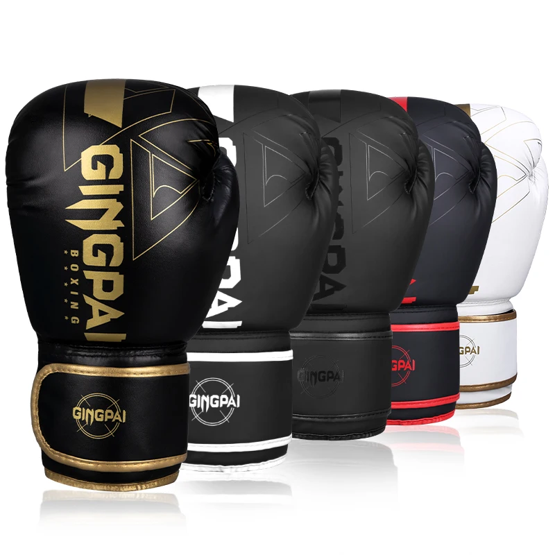 

New Training Protector Boxing Gloves for Women PU Leather Punching Glove MMA Sanda Pads Fighting Kick Muay Thai Equipment