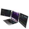 14-Inch dual-screen portable monitor laptop with wall-mounted external expansion screen 1