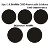 5Pcs IC CUID Android App MCT Modify 13.56MHz  UID Changeable NFC 1K S50 Tags Card Anti Metal Sticker Keyfobs Block 0 Writable 1