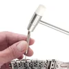 Small Hammer DIY Repair Tools Metal Rubber Mini Hammer Double Heads Portable Hammer For Jewelry Watch Repairing 2