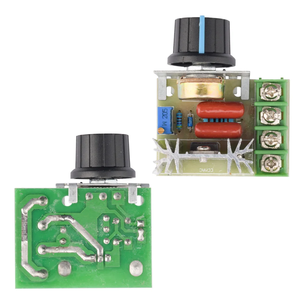2000W SCR Electronic Voltage Regulator Speed Controller Control Board for High Power Motor motor speed controller voltage regulator electric motor speed controller