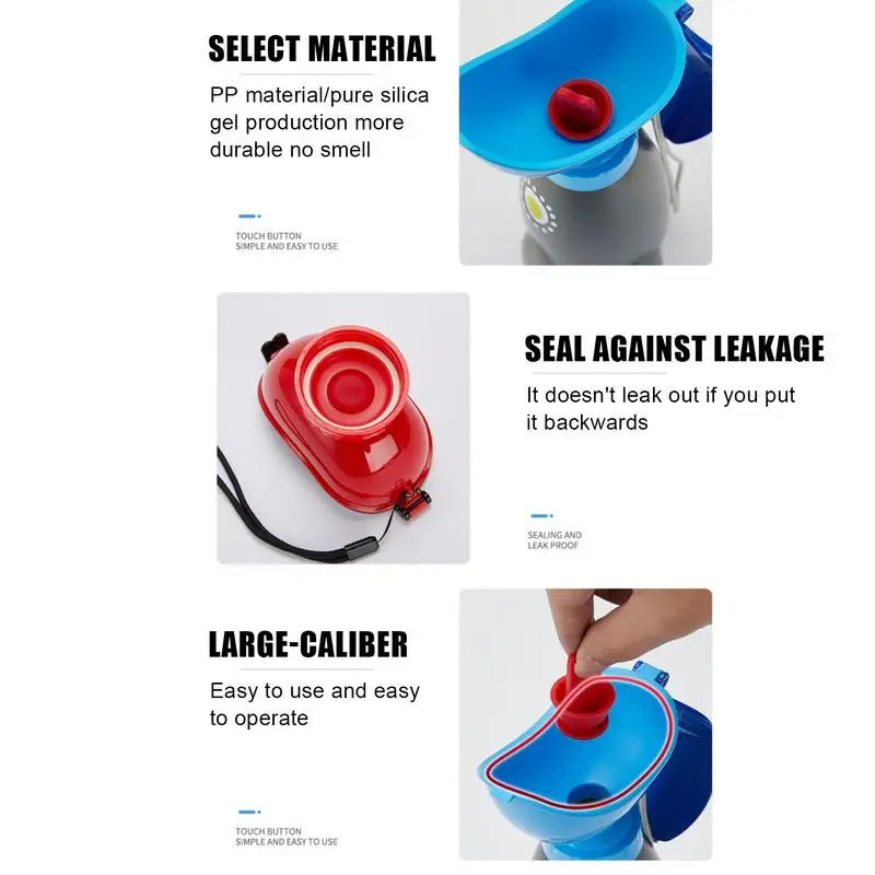 Urinal Bottle Portable Woman Travel Female Toilet Can Wee Urinal Urine Director Funnel Tube Silicone Urination Device Stand Up