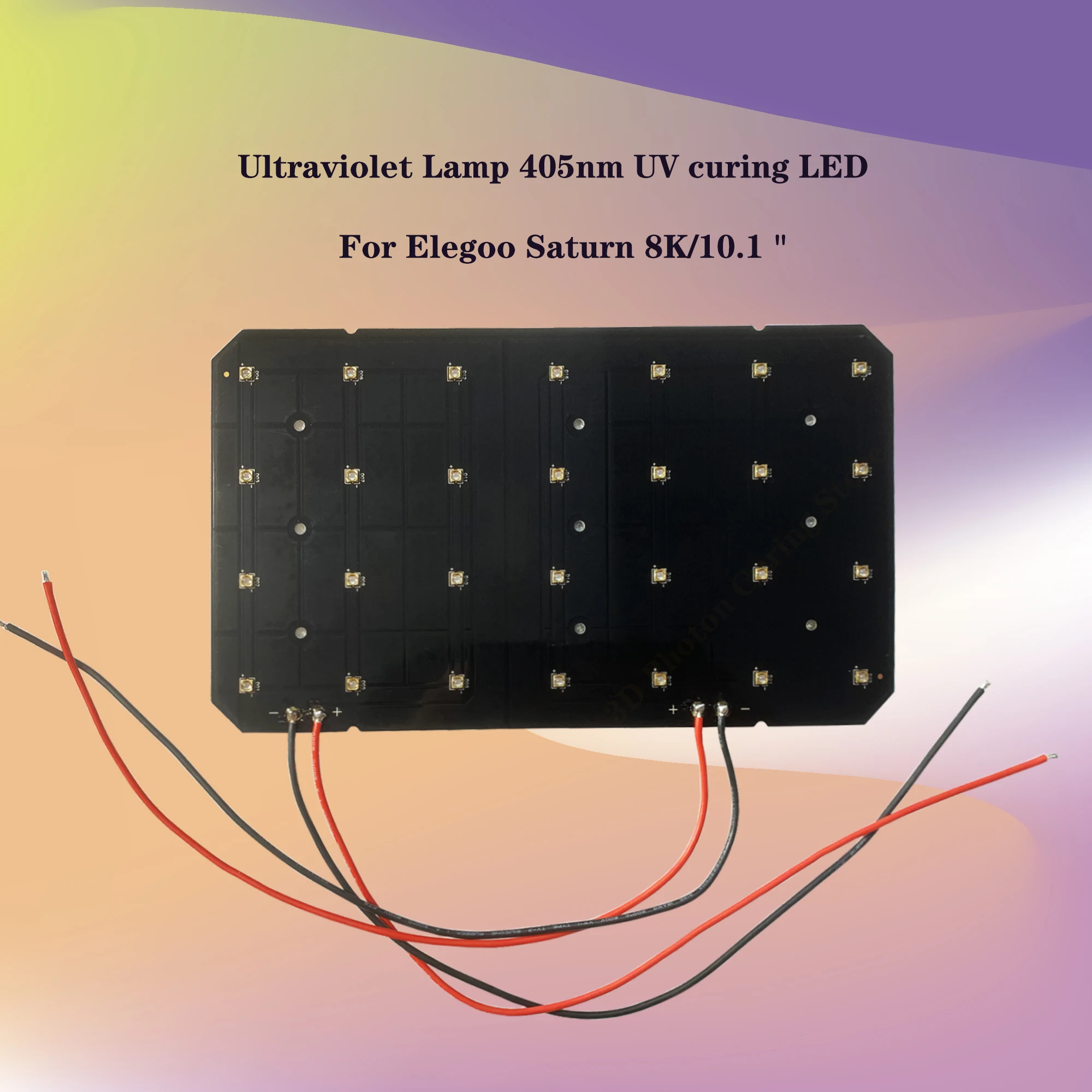 Elegoo Saturn uv Led 3d Printer Lcd Light Source Board Acessorios para Maquinas Desgaste elegoo saturn uv led 3d printer lcd light source board acessorios para maquinas desgaste