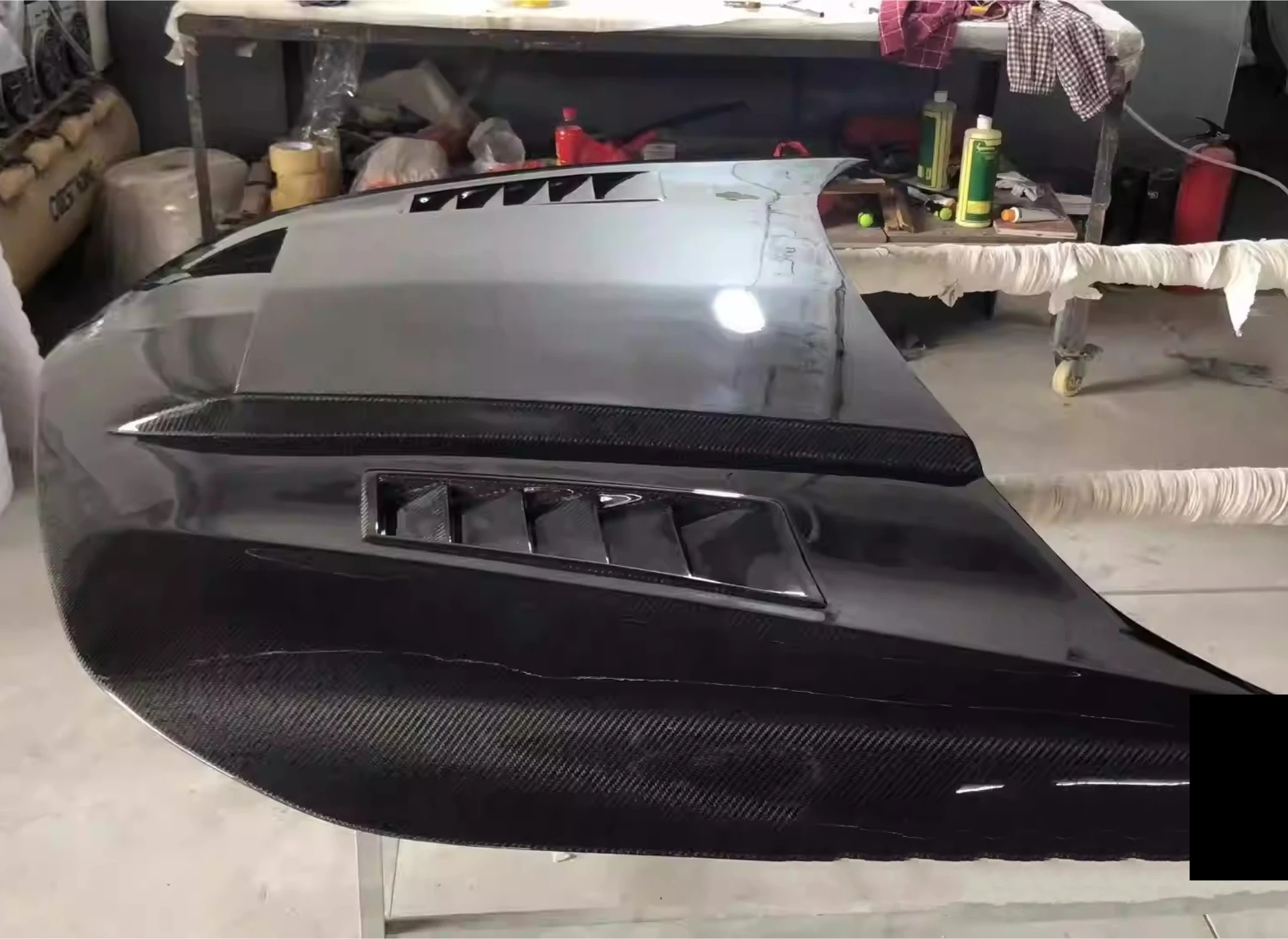 탄소 섬유 엔진 후드 커버, 쉐보레 말리부 XL 2016-2022 용, 개조 라이트 무게추 보넷 자동차 액세서리
