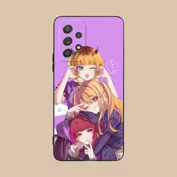 Oshi no Ko B - Komachi Colorful Protective Phone Case - Galaxy A36 5G (Black1)