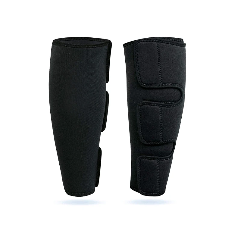 Weightlifting Shin Guards, Calf Support Brace 5mm Thick Neoprene for