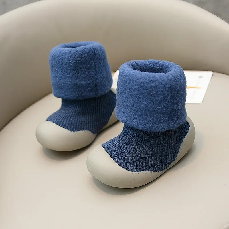 Baby Shoes Soft Sole Shoes Winter kids Cotton Shoes Thicken Toddler shoes Baby Boys Snow Footwear Soft-soled Warm Baby Girls toddler Boots 0-4 Years