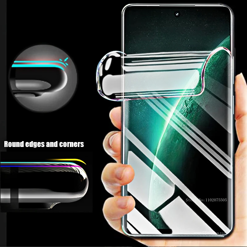 Premium Screen Protector Hydrogel Film – Full Coverage (4-Pack)