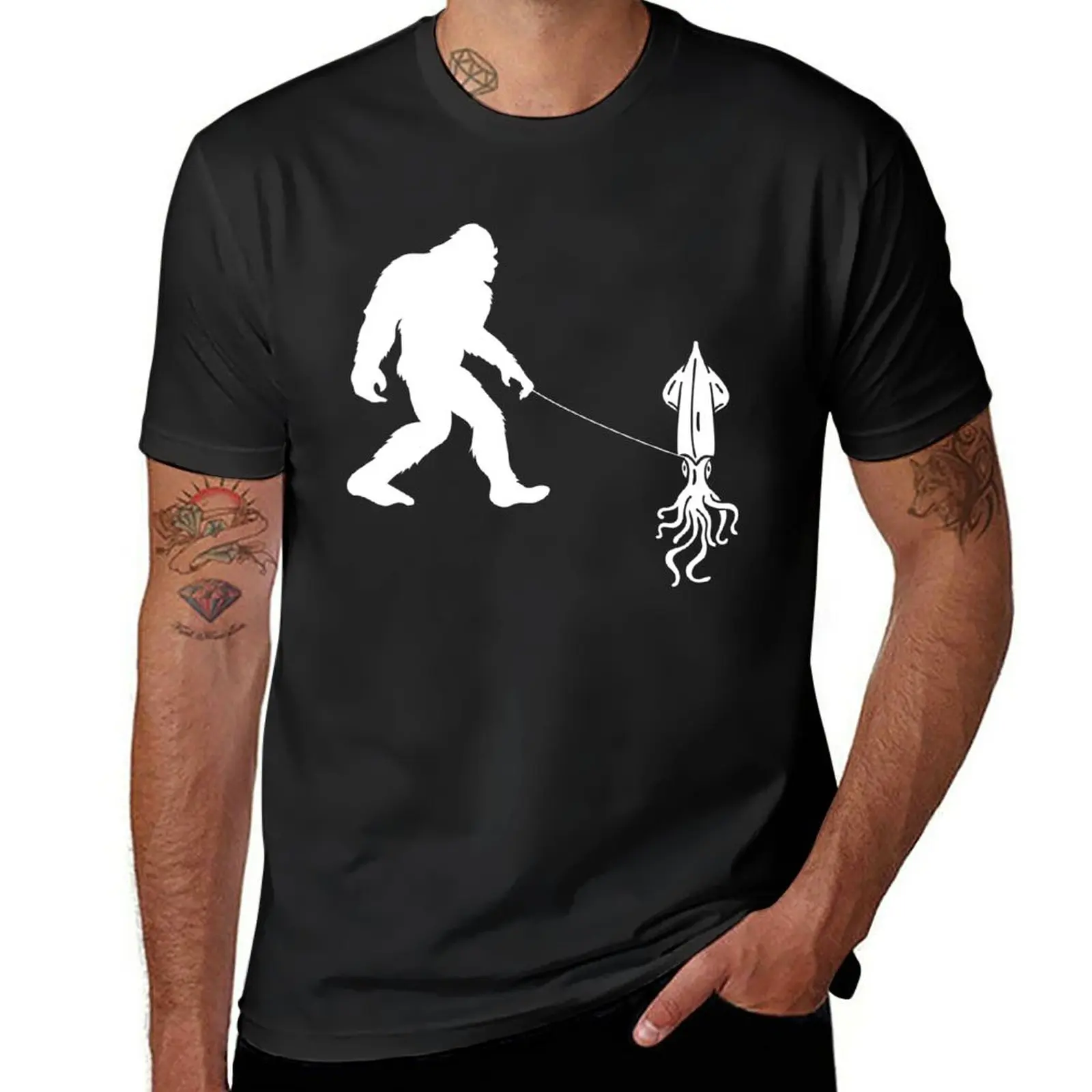 

Funny Walking Cuttlefish T-Shirt plain cute clothes mens clothes