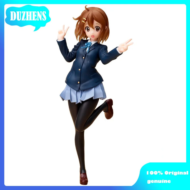 

In stock TAITO Original:K-ON! Hirasawa Yui Akiyama Mio 18cm PVC Action Figure Anime Figure Model Toys Collection Doll Gift