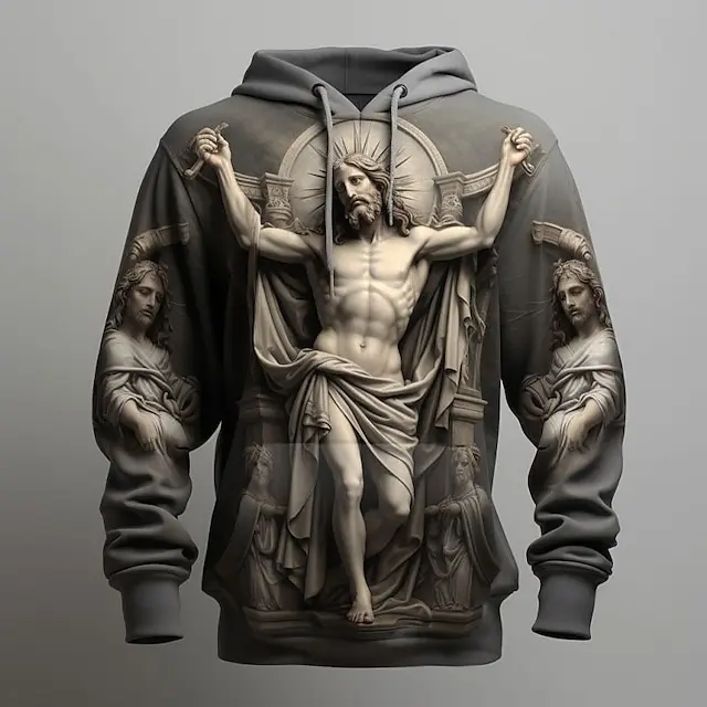 

Easter Crucifixion Of Jesus 3D Print Hoodie Man/Women Casual Fashion Hoodies Men Pullovers Sweatshirts Oversized Unisex Clothing
