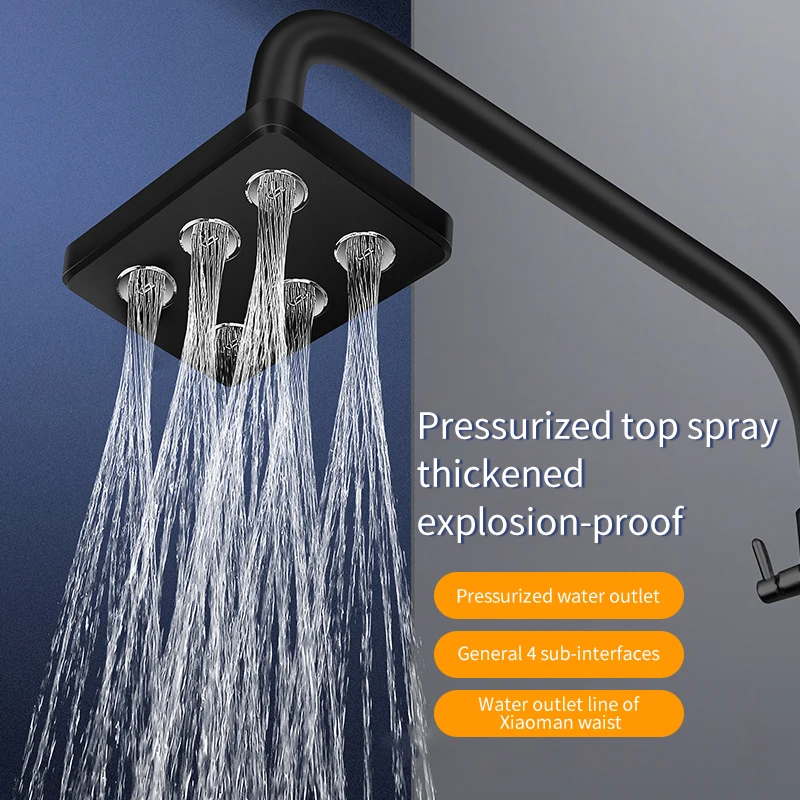 Shower Head Mini Rainshower Water-saving Bathroom Accessories